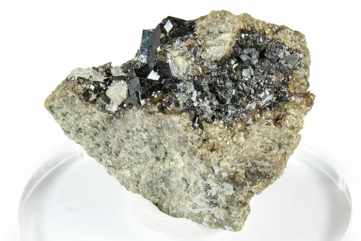 Iridescent, Rainbow Andradite Garnets - Norway #342345